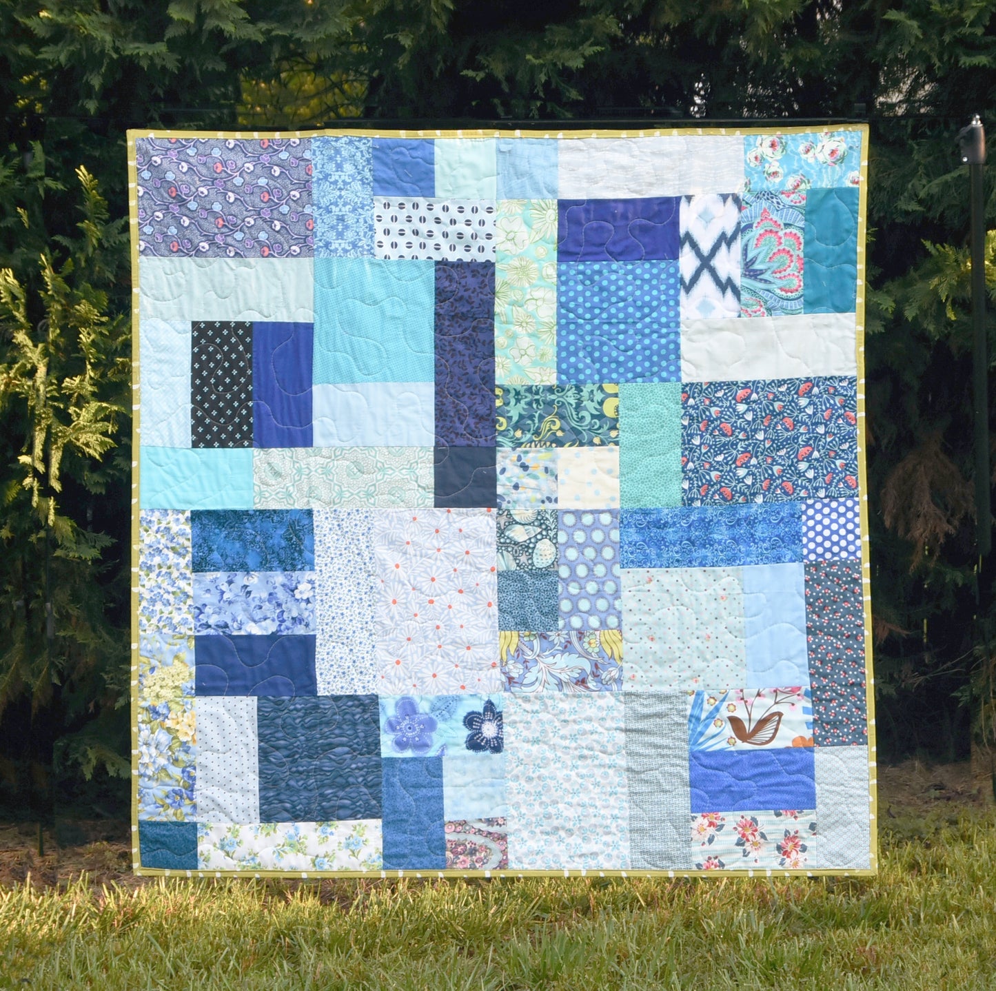 Grande Scrappy Tiles - Digital Pattern