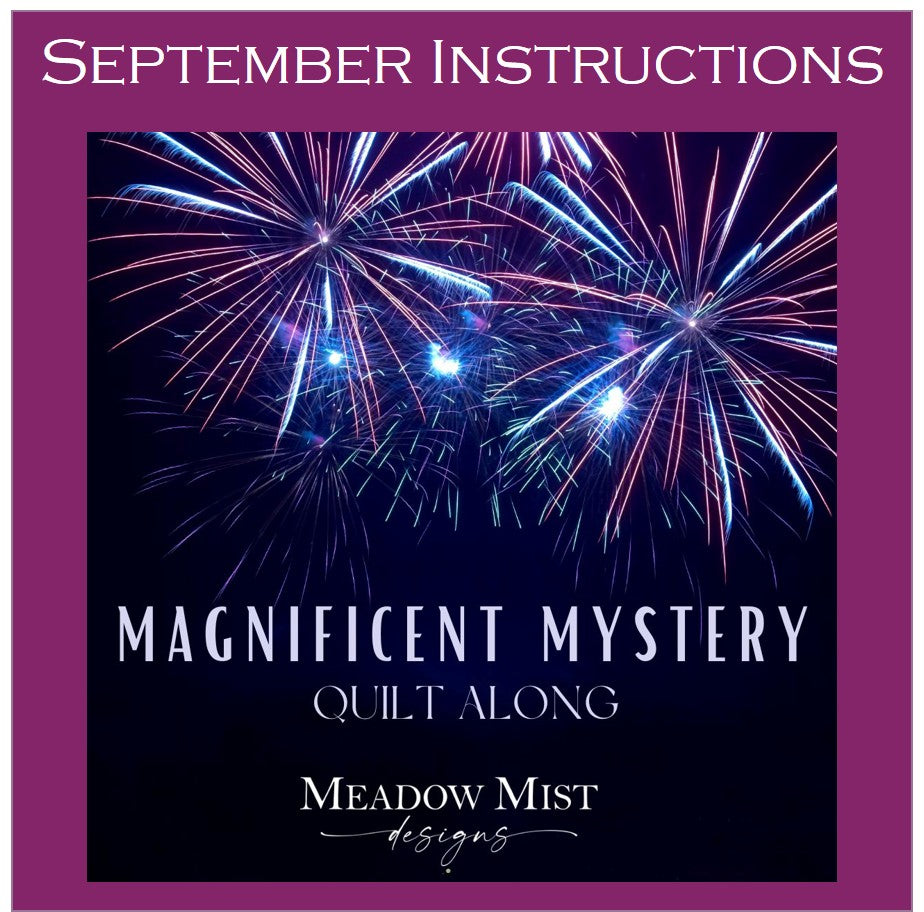 03 Magnificent Mystery Quilt - September - Large Hourglass
