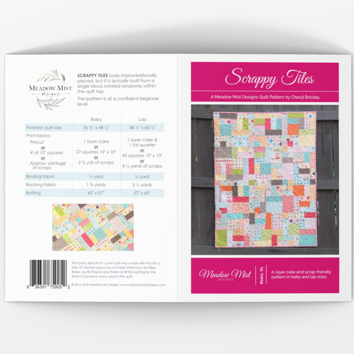 Scrappy Tiles - Printed Pattern