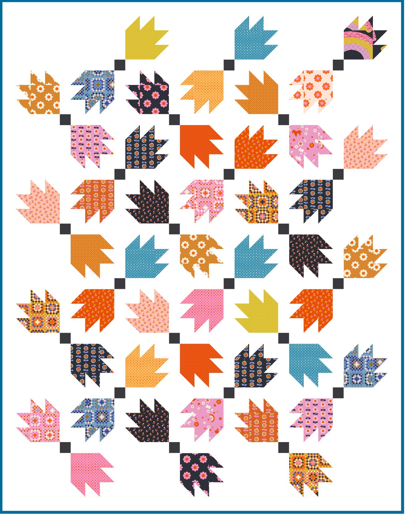 Tea Leaves - Digital Pattern
