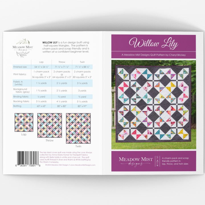 Willow Lily - Printed Pattern