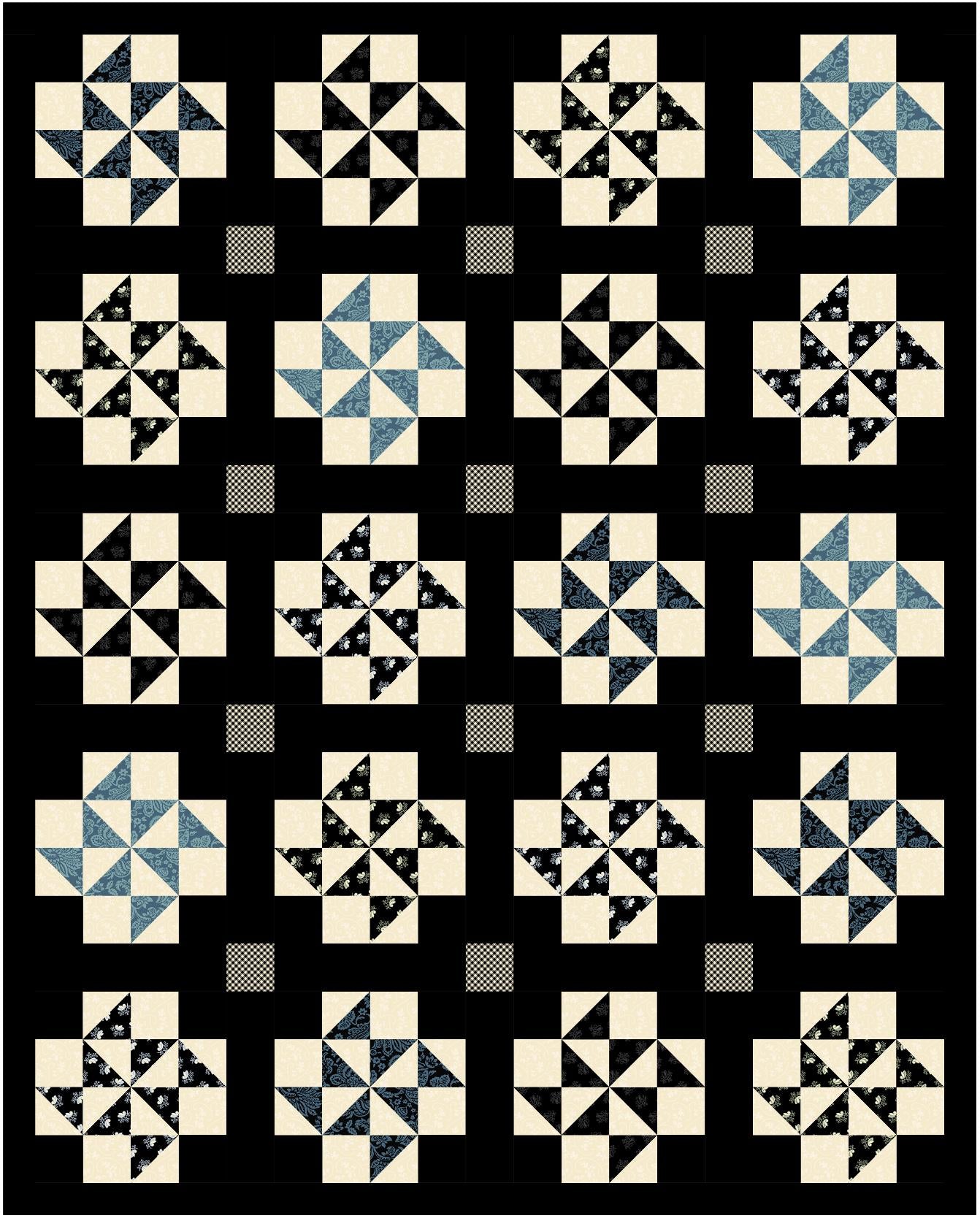 Windmill - Printed Pattern