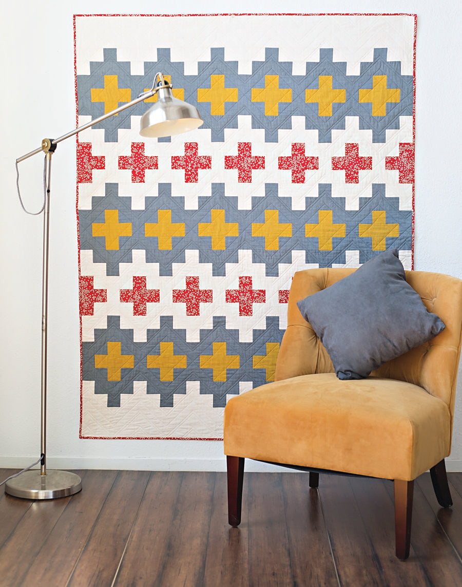 Modern Plus Sign Quilts Book - Signed Book