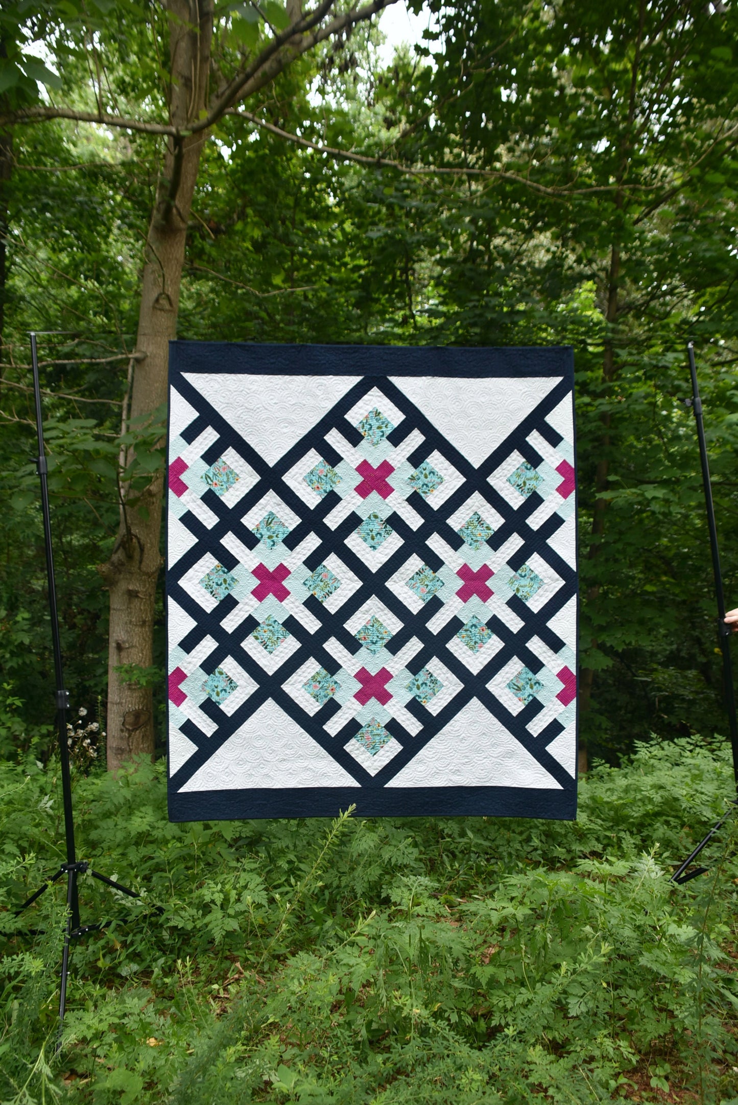 Lattice Vines - Printed Pattern