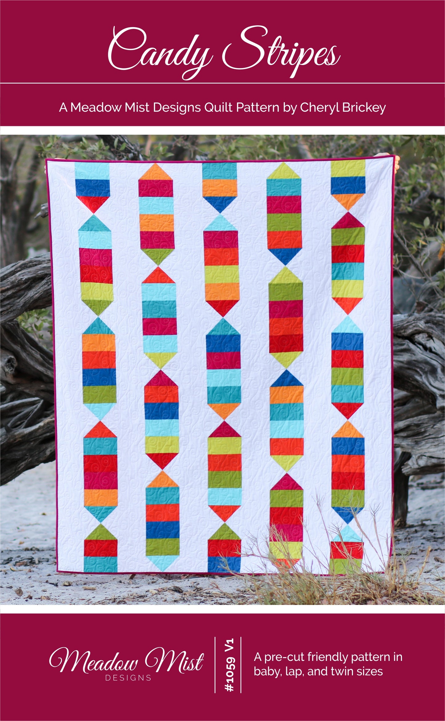 Candy Stripes - Digital Pattern