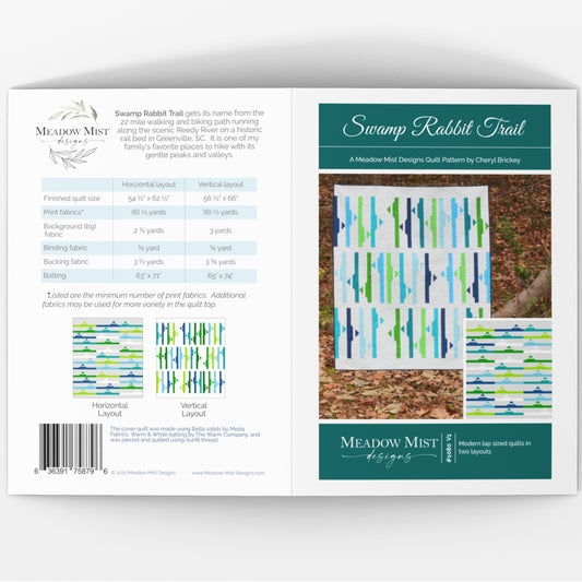 Swamp Rabbit Trail - Printed Pattern