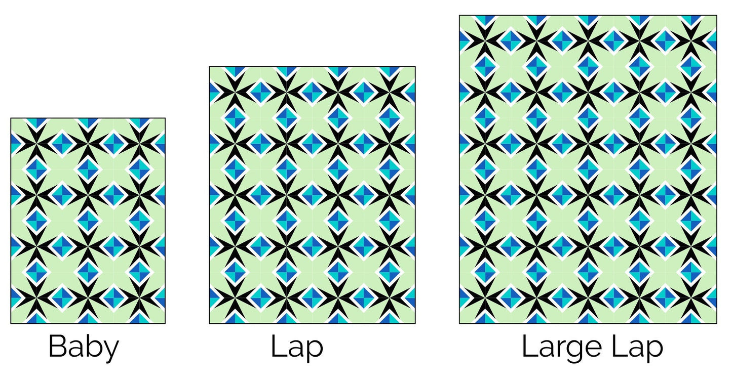 Diamonds in the Sky - Digital Pattern