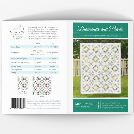 Diamonds and Pearls - Printed Pattern