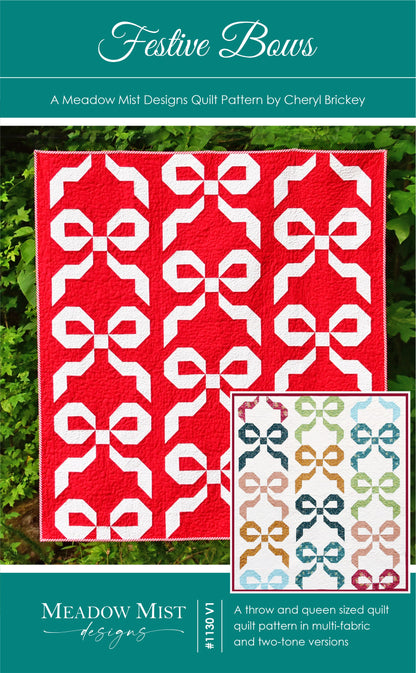 Festive Bows - Digital Pattern