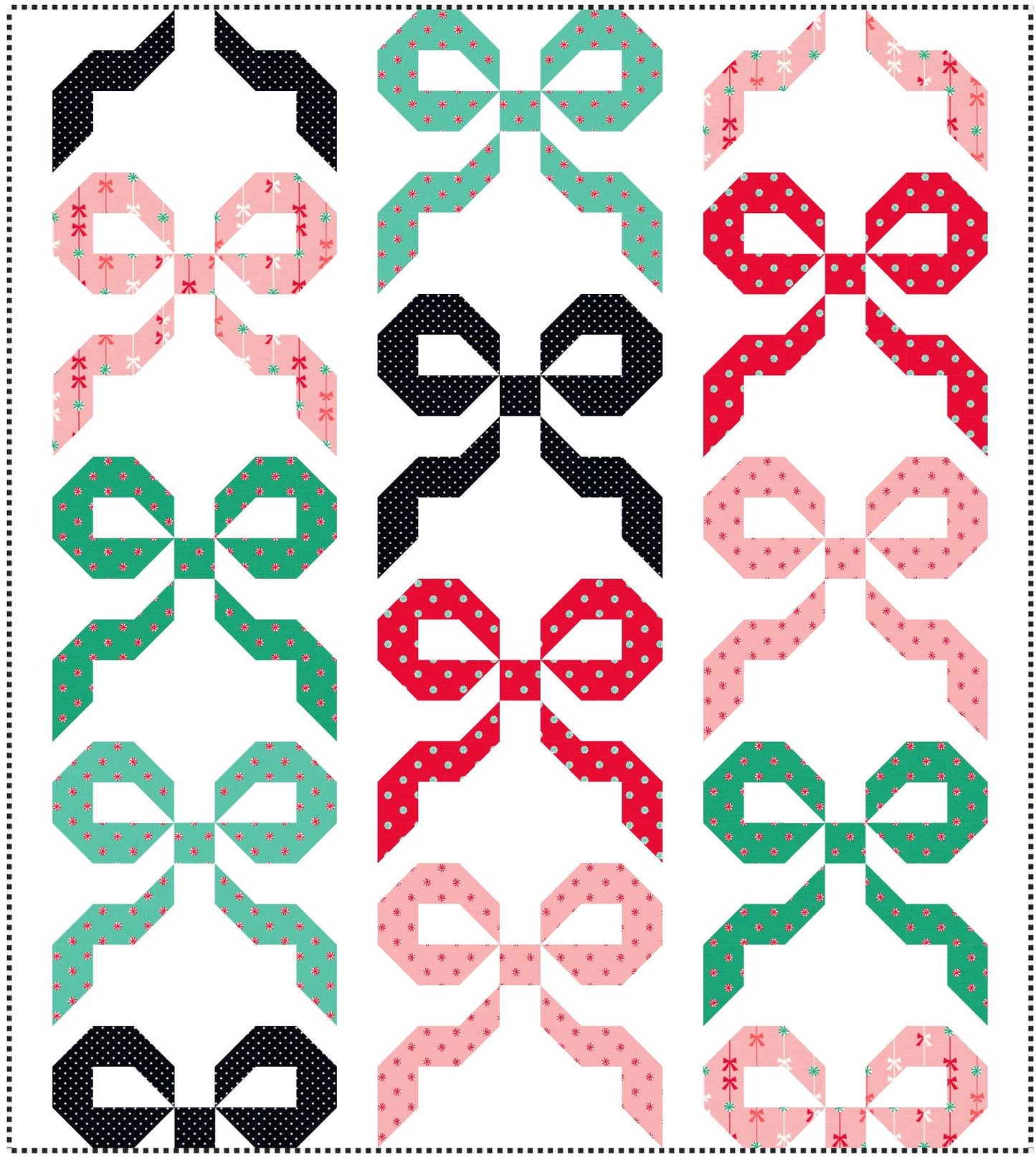 Festive Bows - Digital Pattern