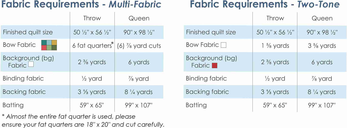 Festive Bows - Digital Pattern