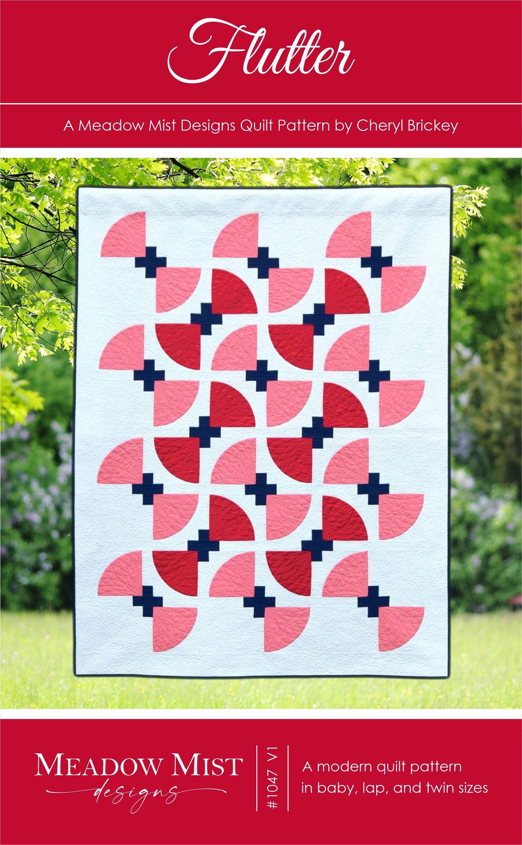 Flutter - Digital Pattern – Meadow Mist Designs