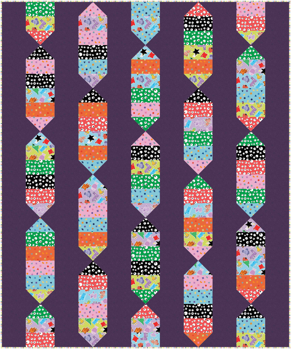 Candy Stripes - Digital Pattern