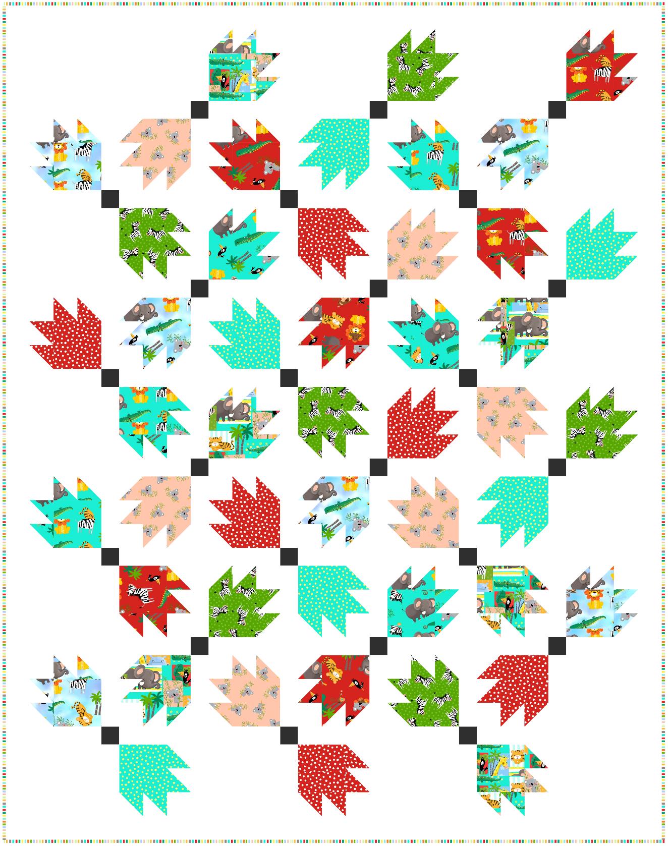 Tea Leaves - Digital Pattern