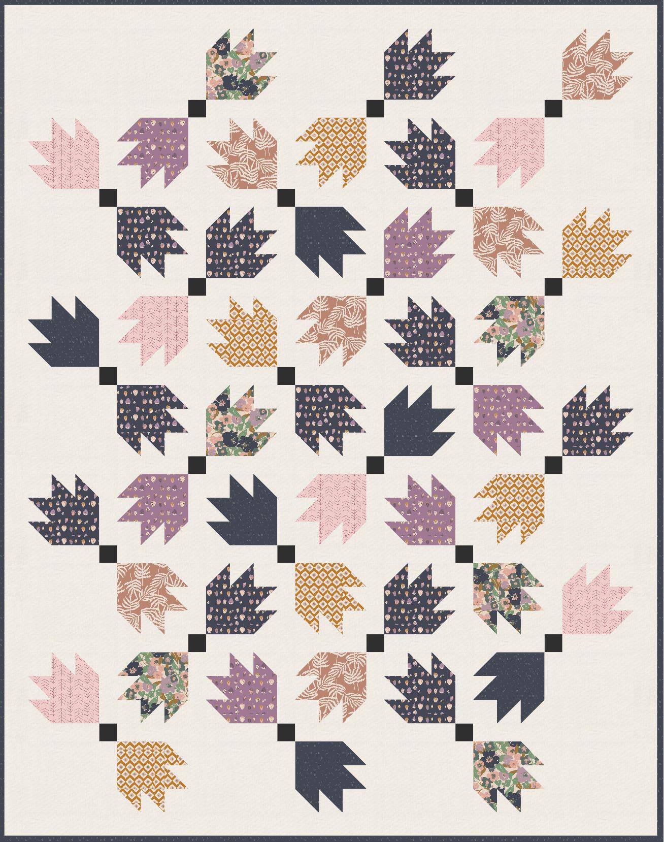 Tea Leaves - Printed Pattern