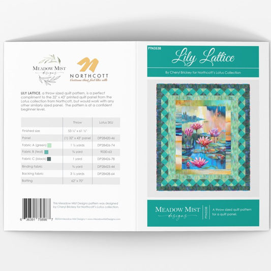 Lily Lattice - Printed Pattern