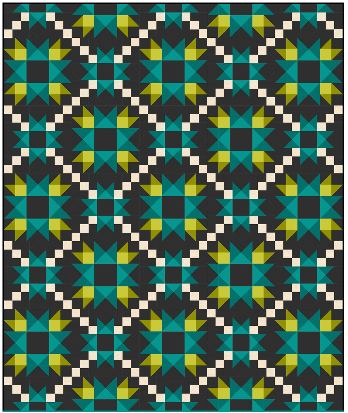 Magnificent Mystery Quilt - Digital Pattern – Meadow Mist Designs
