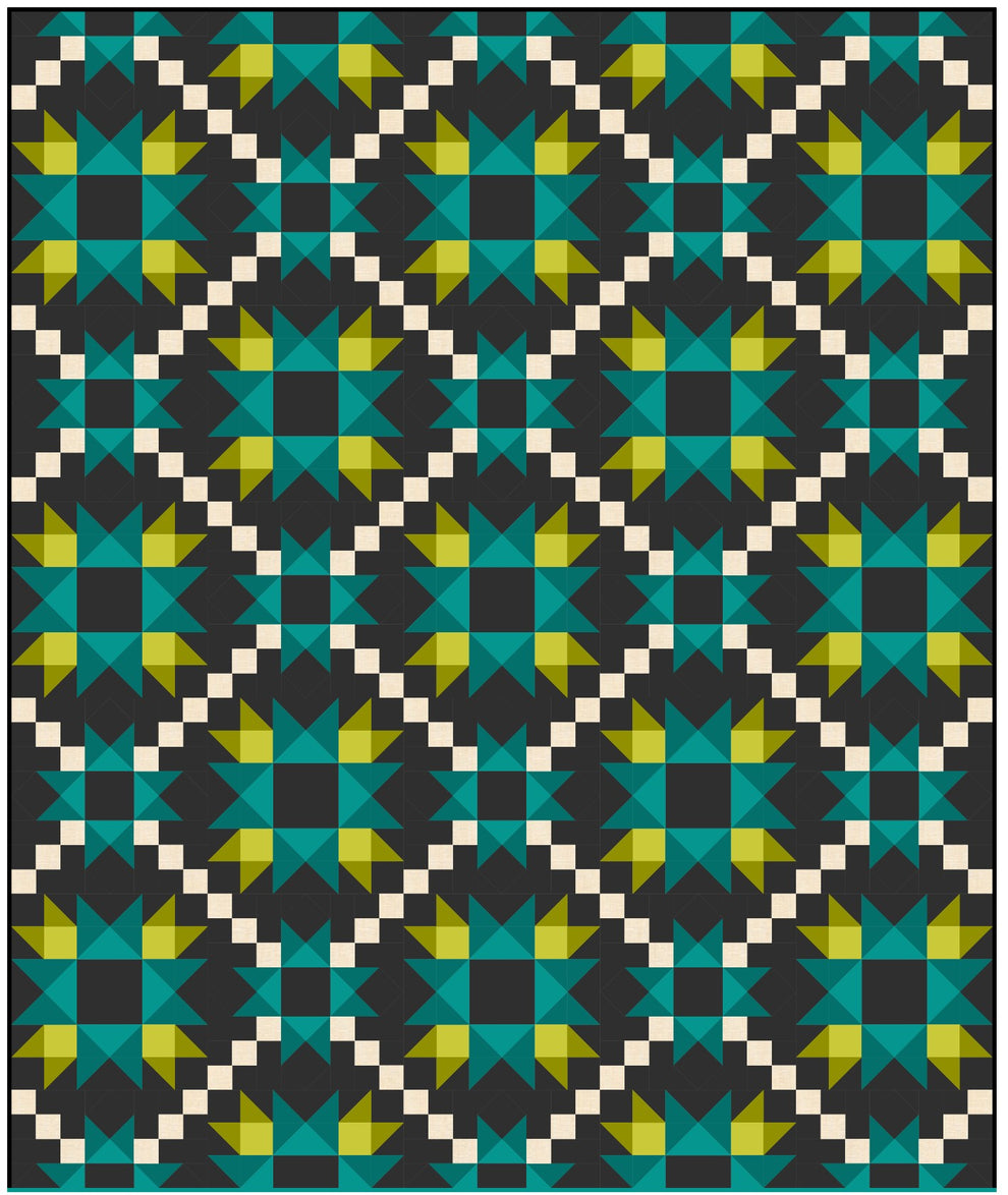 Magnificent Mystery Quilt - Digital Pattern – Meadow Mist Designs