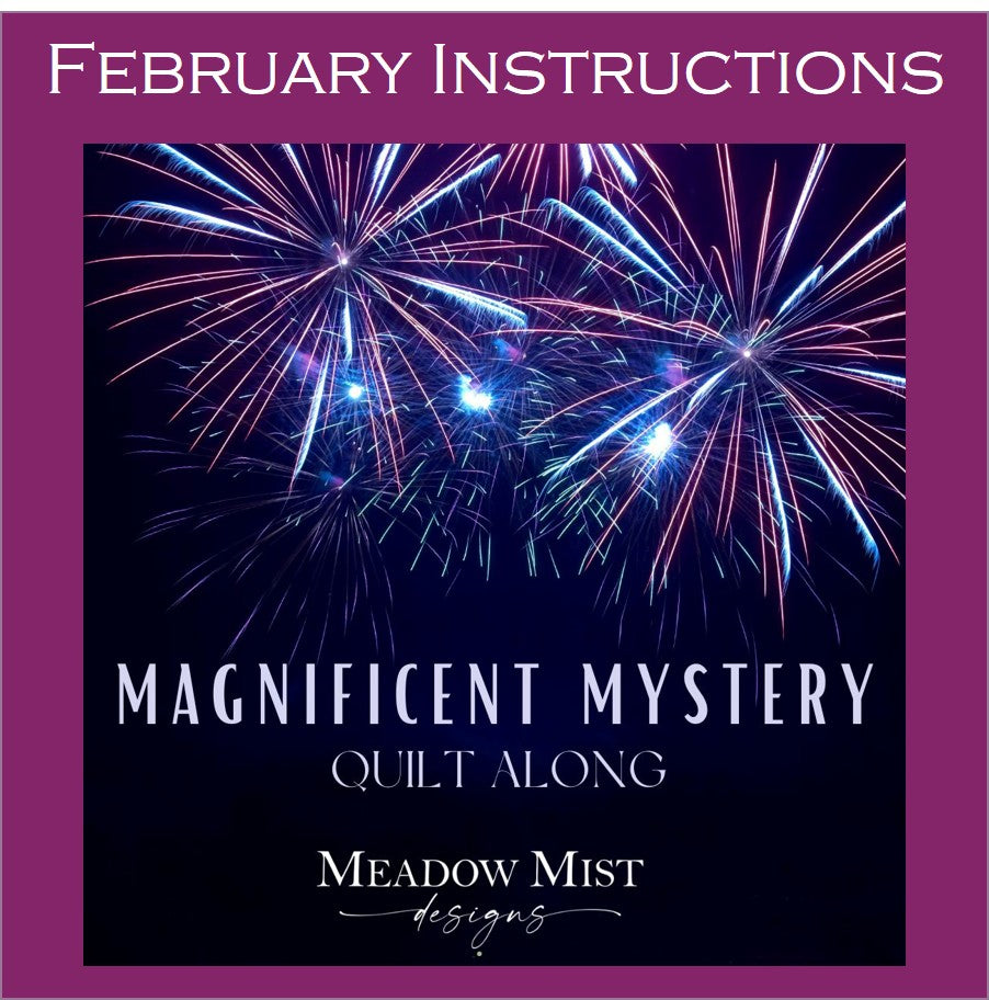 08 Magnificent Mystery Quilt - February - Blocks and Quilt Top