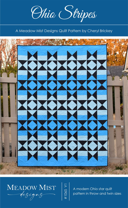 Ohio Stripes - Digital Pattern