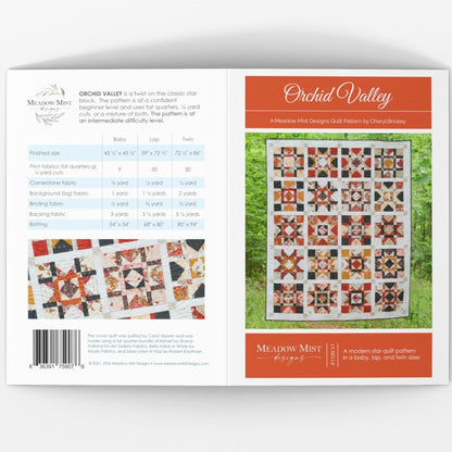 Orchid Valley - Printed Pattern