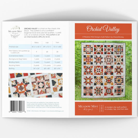 Orchid Valley - Printed Pattern
