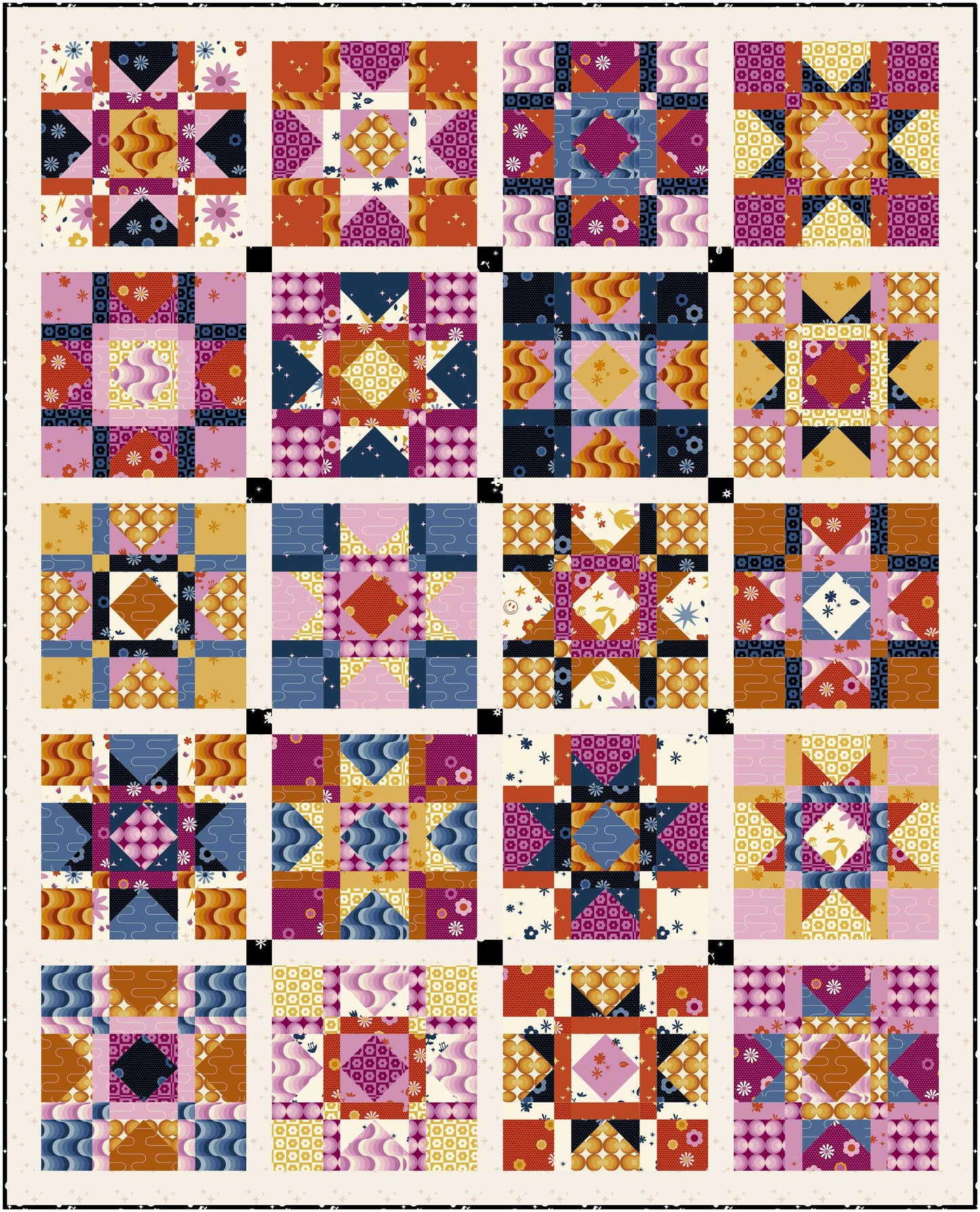 Orchid Valley - Printed Pattern