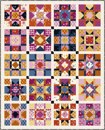 Orchid Valley - Printed Pattern