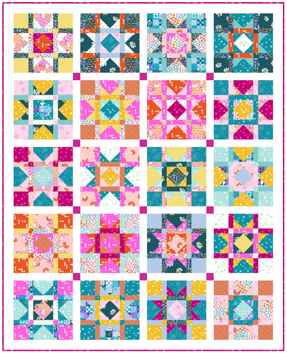 Orchid Valley - Printed Pattern