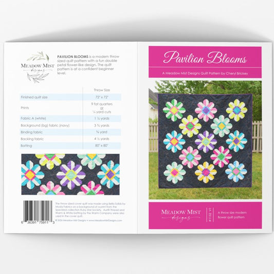 Pavilion Blooms - Printed Pattern