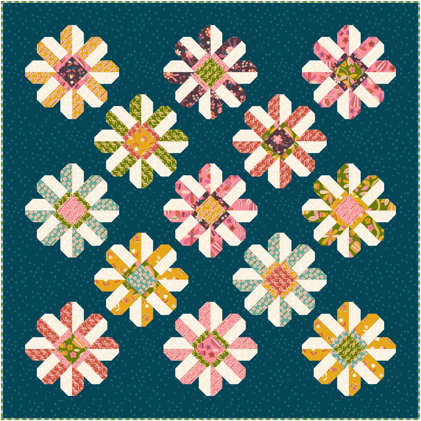Pavilion Blooms - Digital Pattern