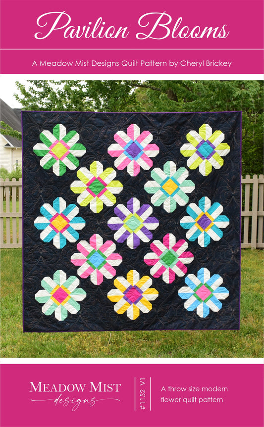 Pavilion Blooms - Digital Pattern