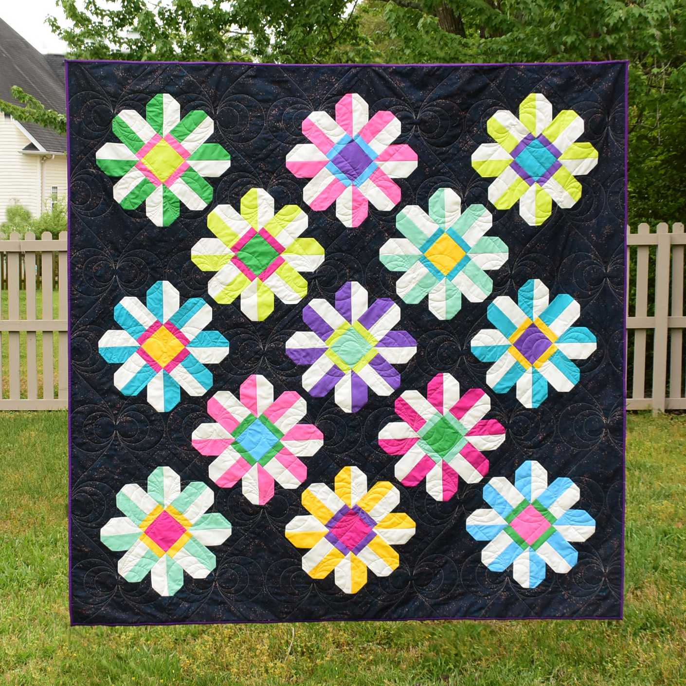 Pavilion Blooms - Digital Pattern
