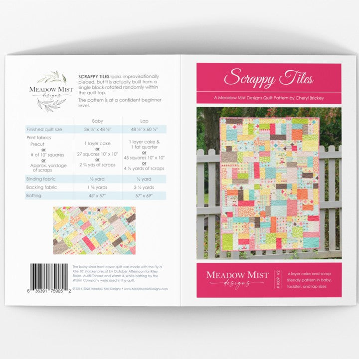 Scrappy Tiles - Printed Pattern