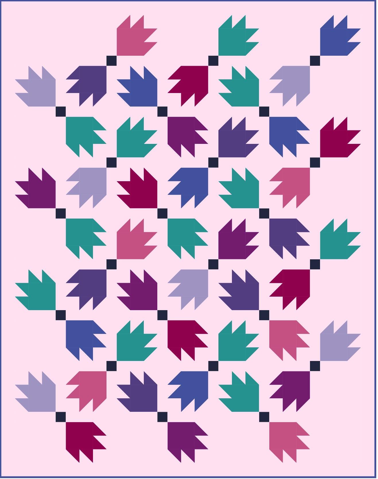 Tea Leaves - Printed Pattern