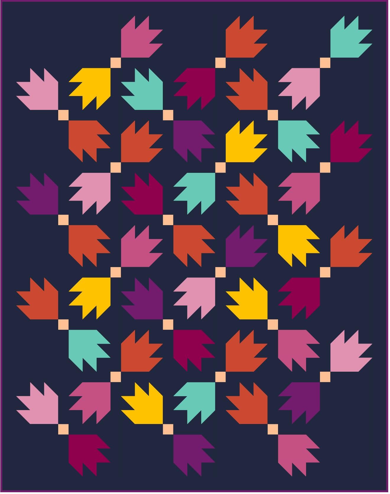 Tea Leaves - Printed Pattern