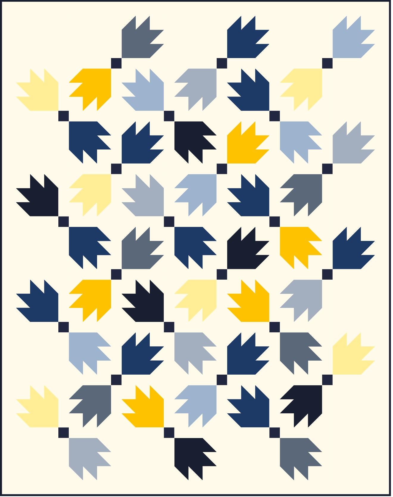 Tea Leaves - Digital Pattern