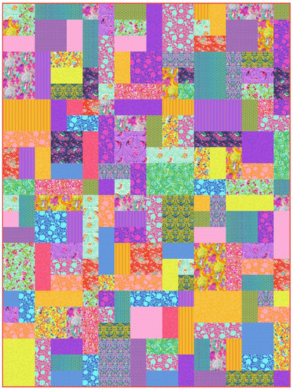 Grande Scrappy Tiles - Digital Pattern
