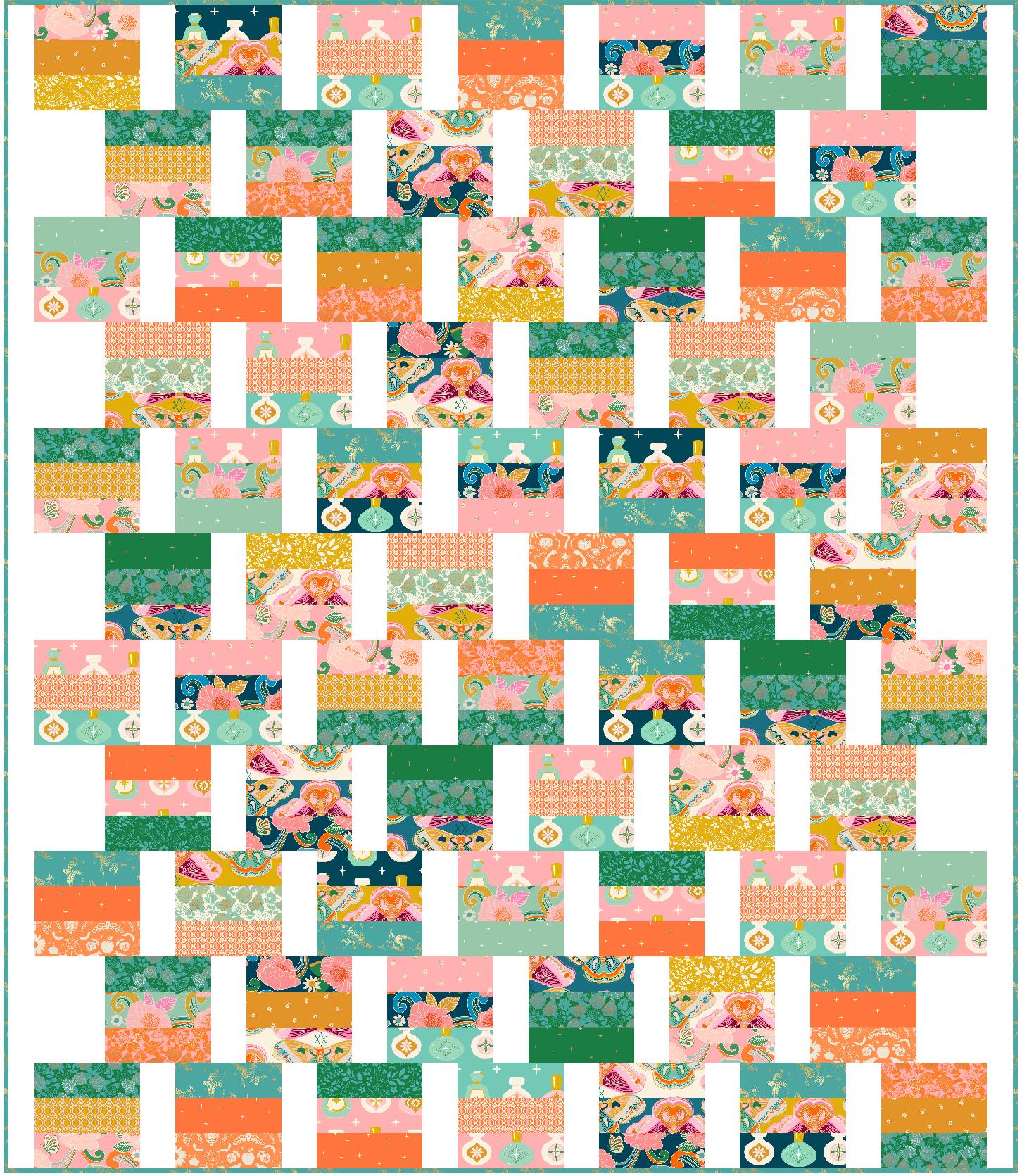 Wharf Street - Digital Pattern – Meadow Mist Designs