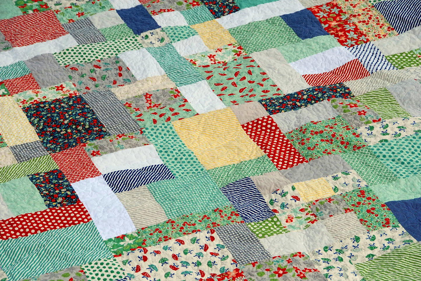 Grande Scrappy Tiles - Digital Pattern