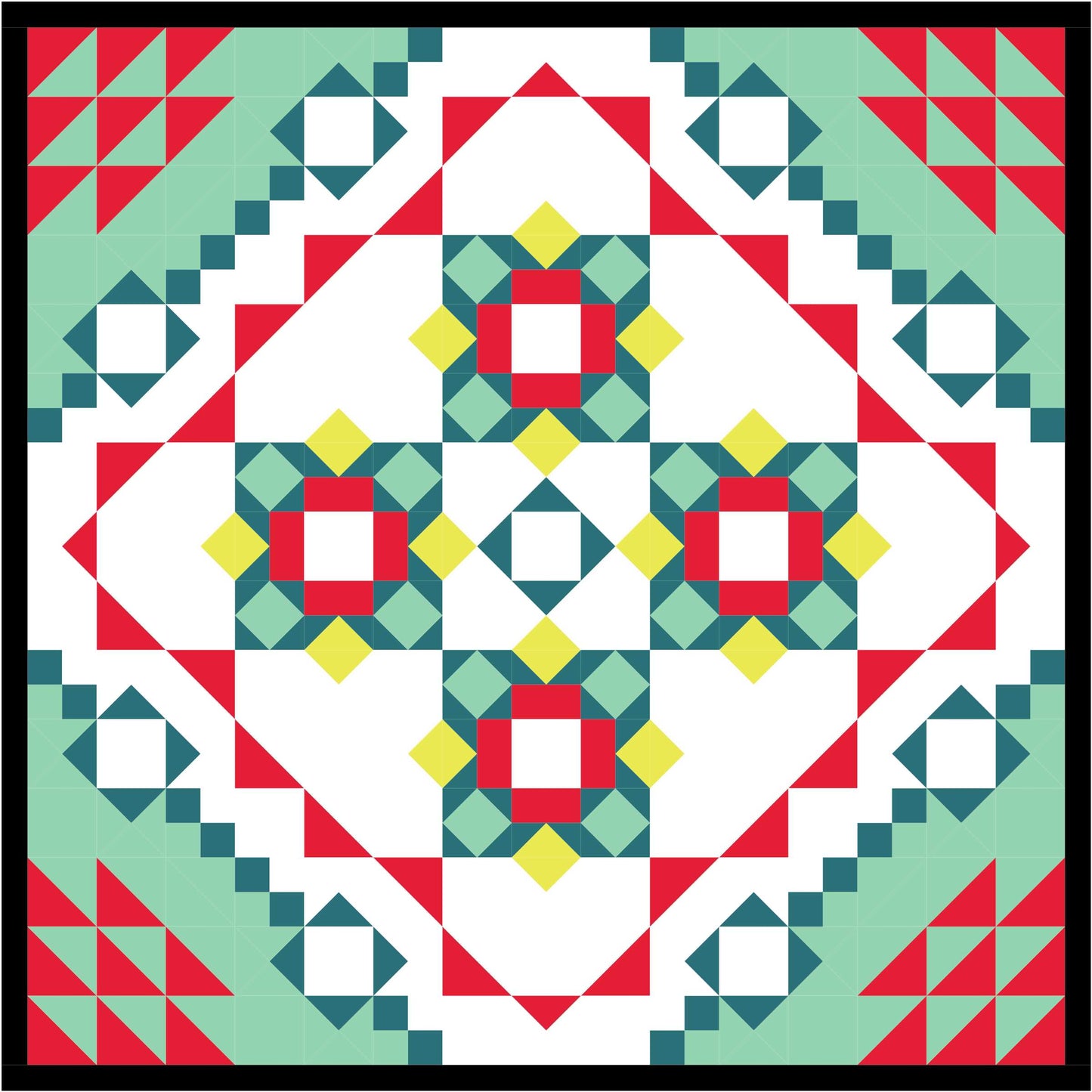Meadow Mystery Quilt - Digital Pattern
