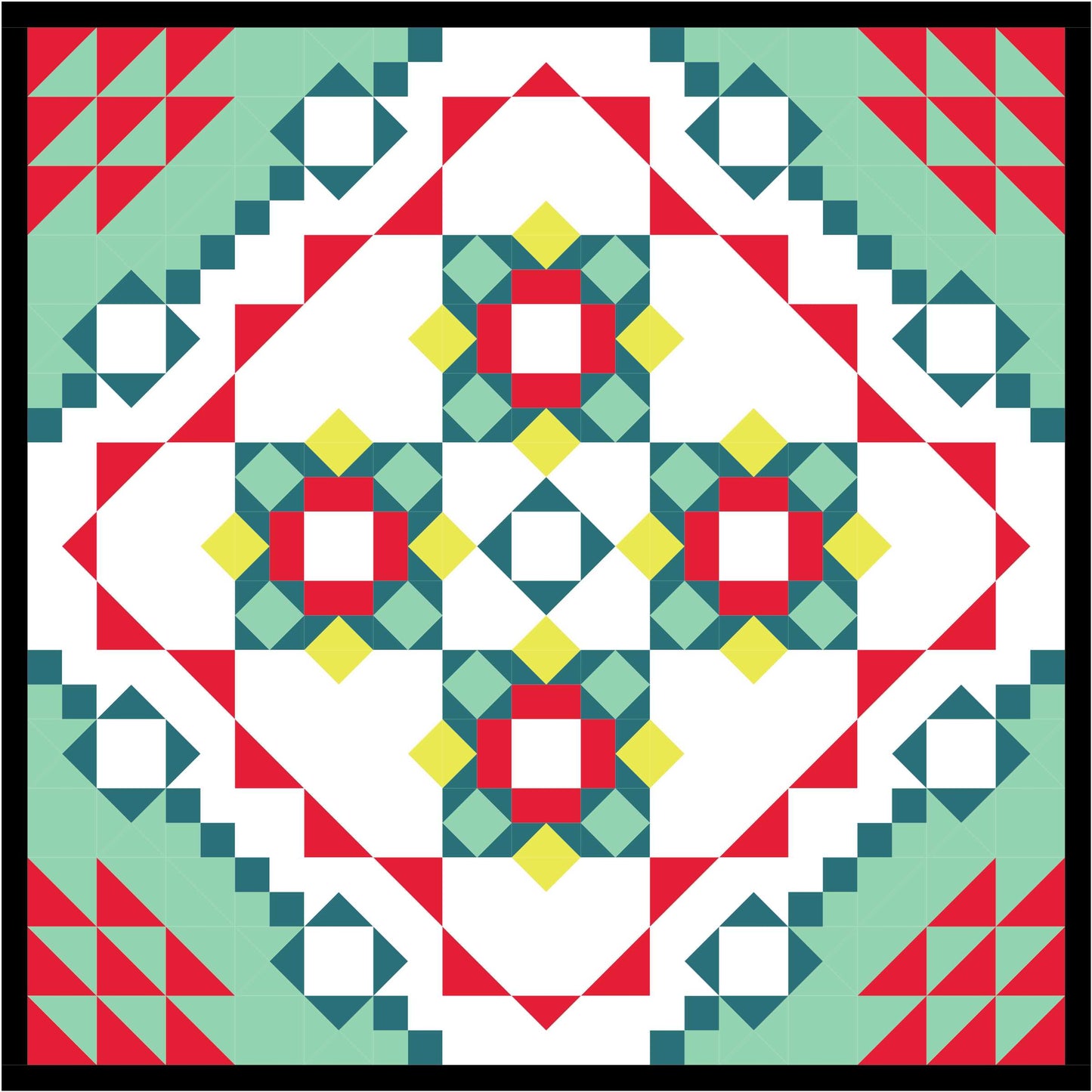 Meadow Mystery Quilt - Digital Pattern