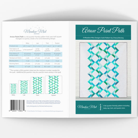 Arrow Point Path - Printed Pattern