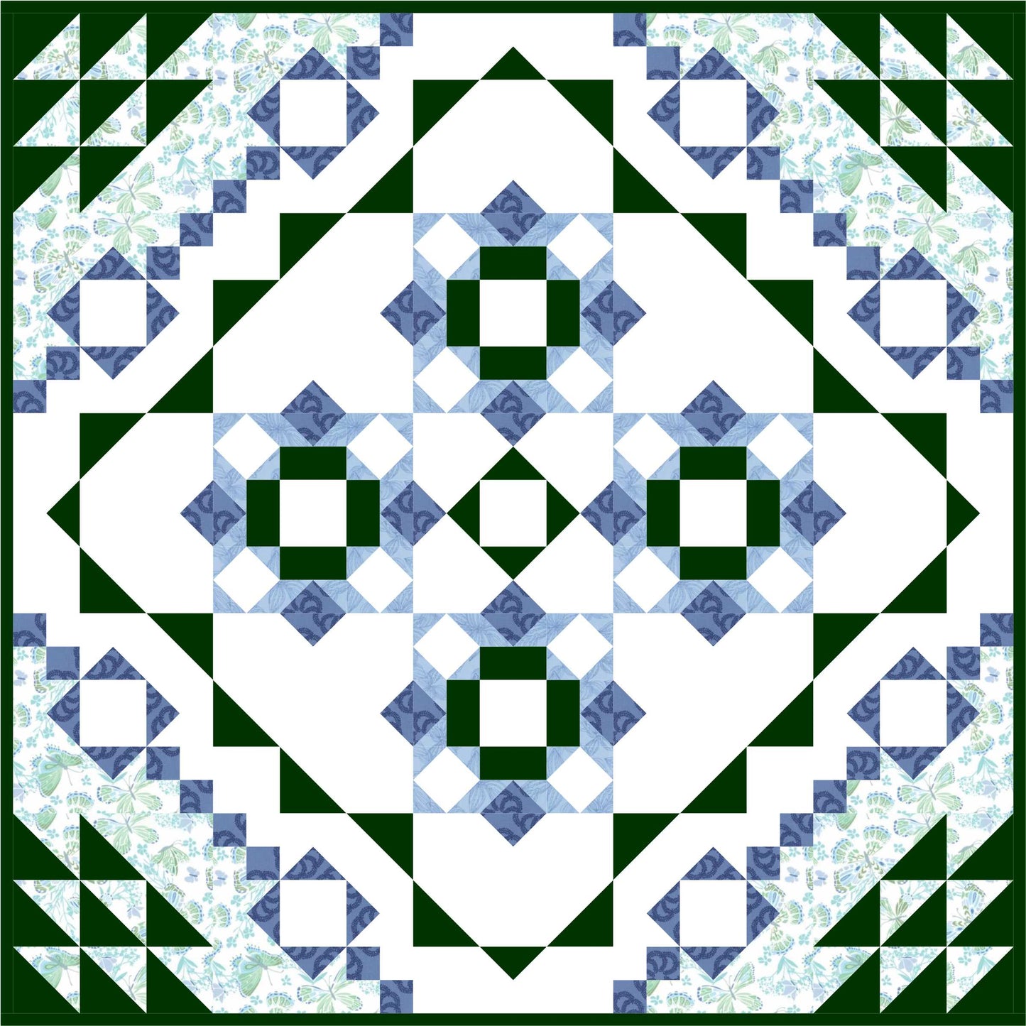 Meadow Mystery Quilt - Digital Pattern