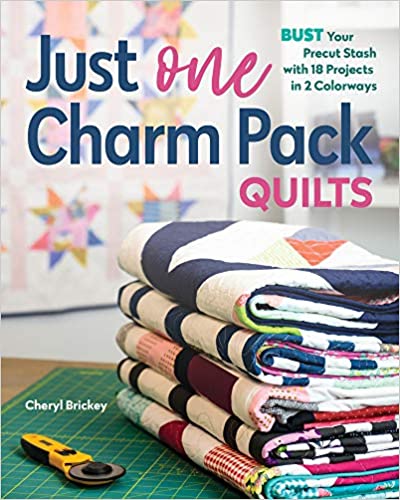 Just One Charm Pack Quilts - Signed Book