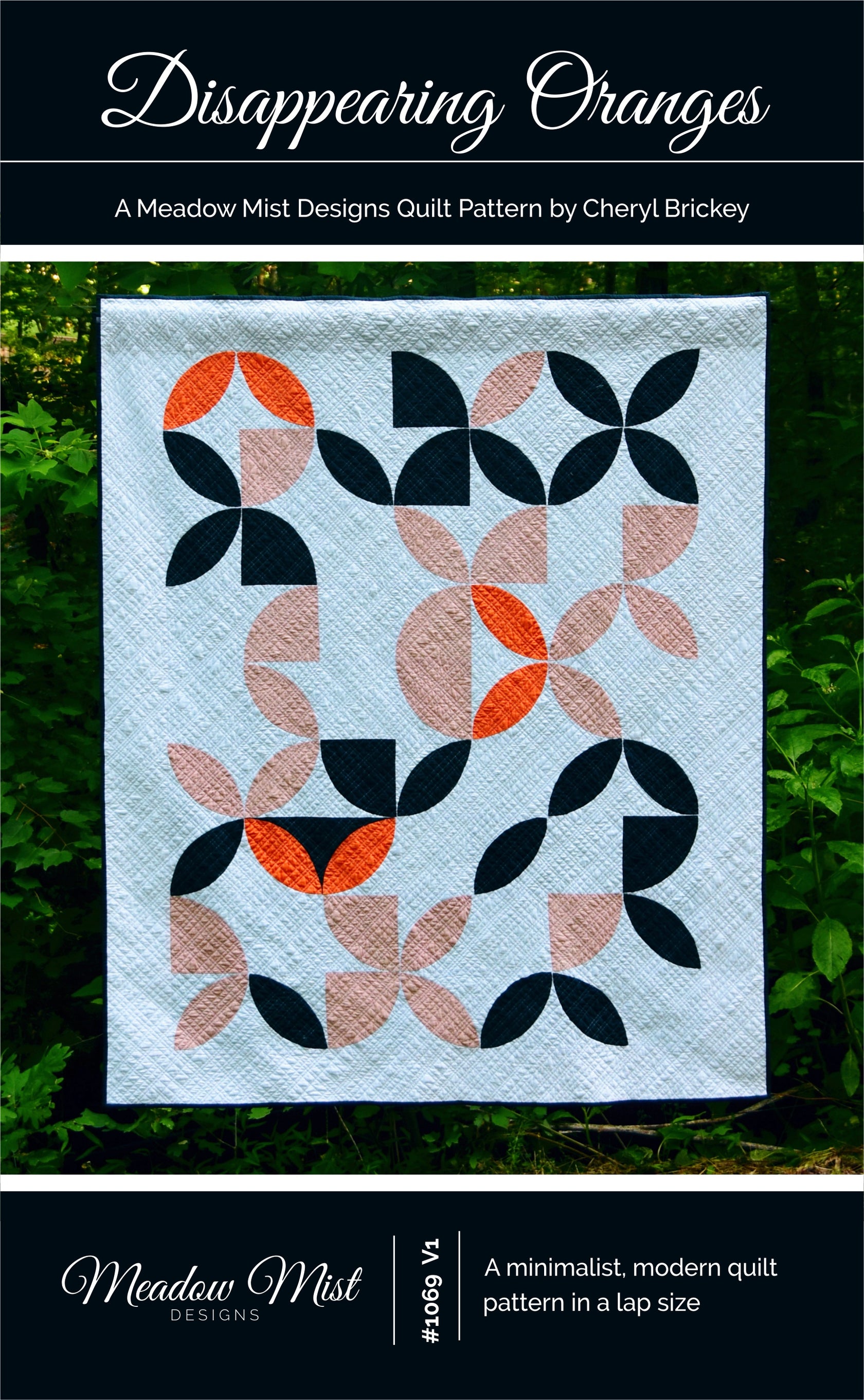Disappearing Oranges - Digital Pattern – Meadow Mist Designs