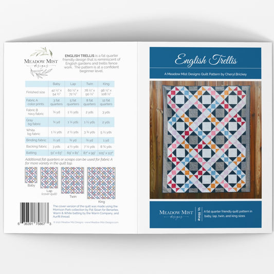 English Trellis - Printed Pattern