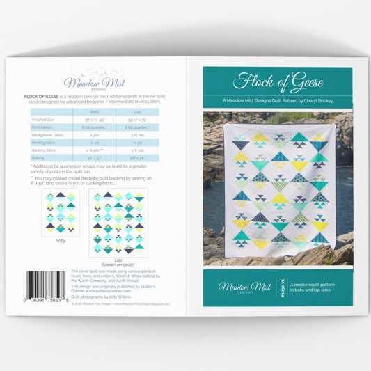 Flock of Geese - Printed Pattern