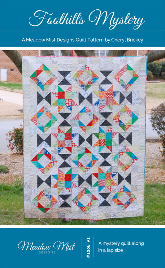 Foothills Mystery Quilt - Digital Pattern