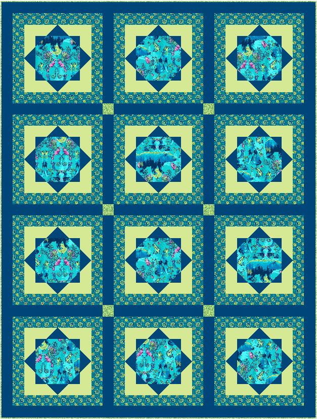 Gemstone - Printed Pattern